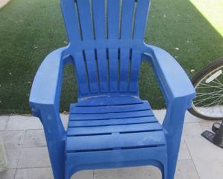 2-Adirondack-Style Chairs