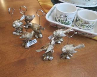 Pewter Place Card Holders