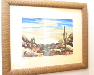 Framed Southwest-Themed Wall Art