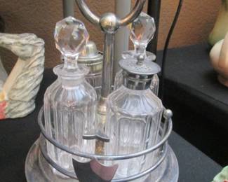 Antique Condiment Set