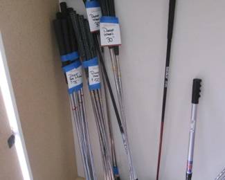 Variety of Golf Clubs