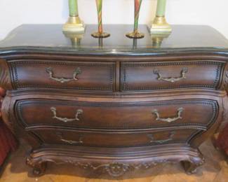 Bombe Buffet/Chest, "7 Seas" By Hooker Furniture, 50" X 22" X 39"