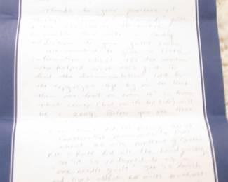 Letter About Quilt Designers of this Quilt