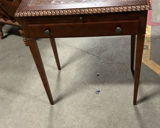 Glass and Wood Table