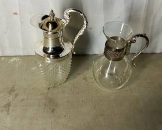 Vintage Glass Pitchers