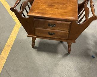 Vintage Magazine Table