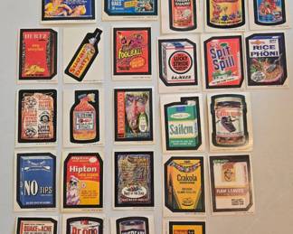 Topps Wacky Packs 1970s