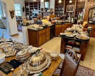 Dining, Kitchen & Living Room