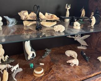 Bone carvings