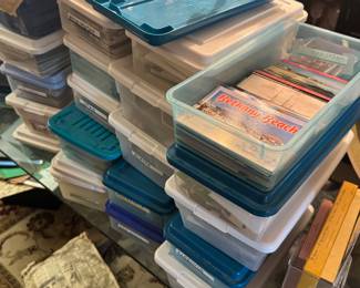 Massive post card collection 