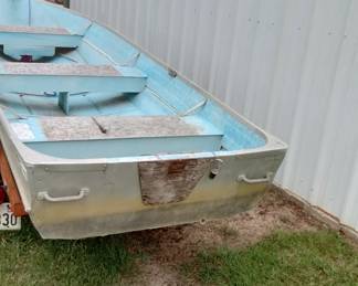 Montgomery Ward 14ft. John Boat w/Trailer