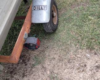 Montgomery Ward 14ft. John Boat w/Trailer