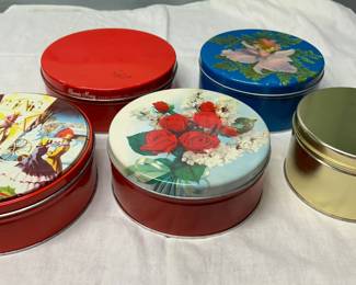 Vintage Cookie Tins