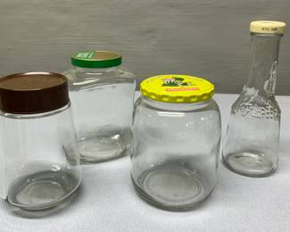Vintage Glass Jars