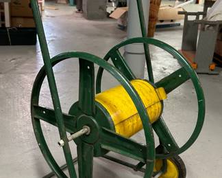 Vintage Metal Hose Reel