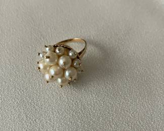Vintage Pearl Ring