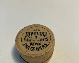 Diamond Round Head Paper Fasteners 