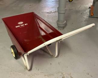 Vintage Metal Radio Flyer Handy Cart