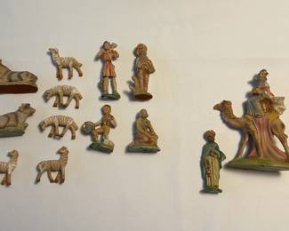 Vintage Nativity Figurines