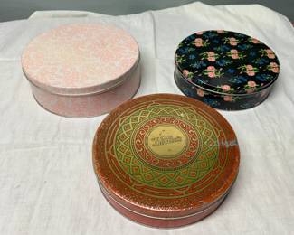 Vintage Cookie Tins