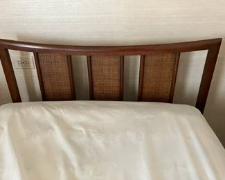 Vintage MCM Headboard (Twin Size) 