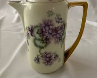 Antique Hand Painted China Tea Pot Tableware by Rosenthal