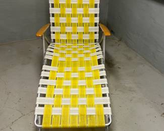 Vintage Lawn Chair Lounger