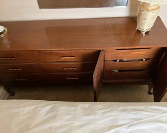 Vintage MCM Wood Dresser