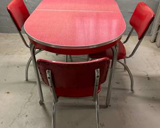 1950s Chrome Dinette Set by Daystrom Corporation