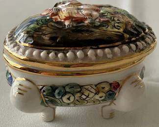 Capodimonte Trinket Box