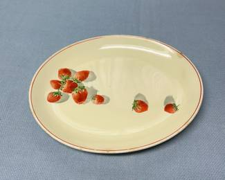 Cavitt Shaw 1940s Shortcake Pattern Platter