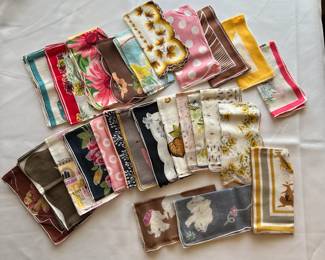 Vintage Handerchiefs