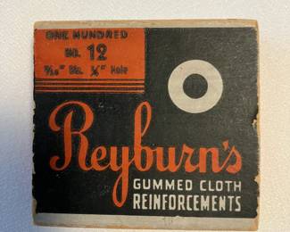 Reyburn's Gummed Cloth Reinforcements