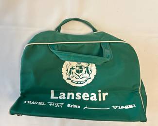 Vintage Lanseair Travel Bag
