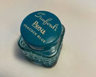 Sanford Peacock Blue Ink Well