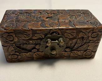 Vintage Early 20th Century Chinese Export Trinket Box