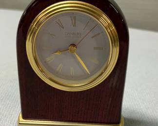 Rosewood Quartz Clock by Danbury Clock Company