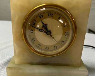 Whitehall Hammond Synchronous Movement Onyx Electric Clock
