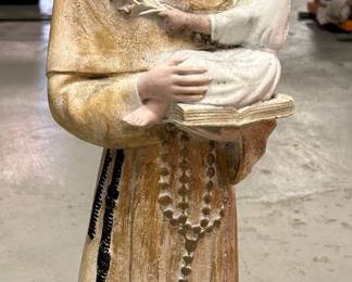 Vintage St. Anthony Statue