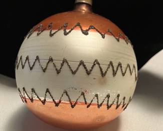 Vintage Glass Christmas Ornament