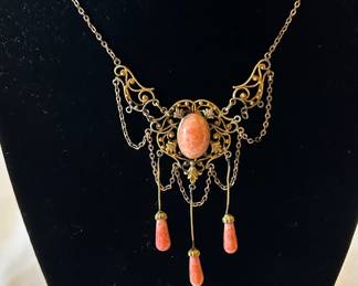Antique Coral Necklace