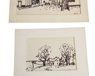 Cameron Booth Original Marker Drawings Signed

