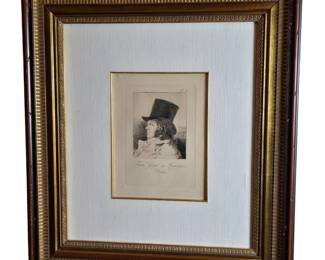 19th Cen Francisco Goya Etching

