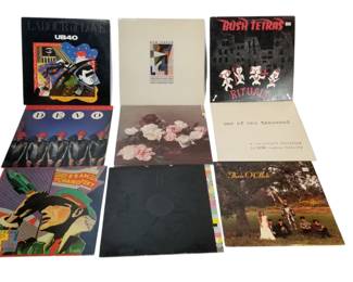 New Order UB40 80s New Wave Vinyl Records
