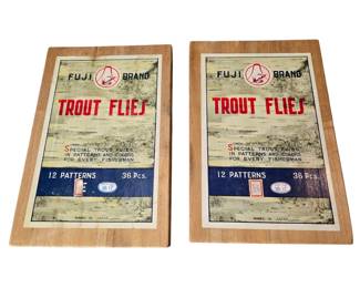 Vintage Fuji Japanese Trout Flies Fishing