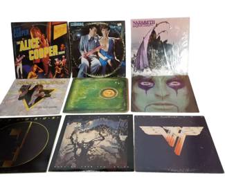 Alice Cooper, Scorpions, Bauhaus Vinyl Records
