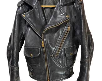 Vintage Double Riders Leather Motorcycle Jacket.  Also Langlitz Jacket available
