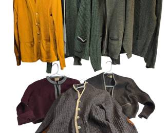 Vintage 1940-Newer Pullover Wool Sweaters
Vintage 1940-60s Cardigan Sweaters
