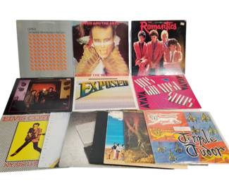 Boomtown Rats Elvis Costello Rock Vinyl Records
