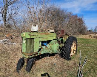 John Deere model 60 parts tractor